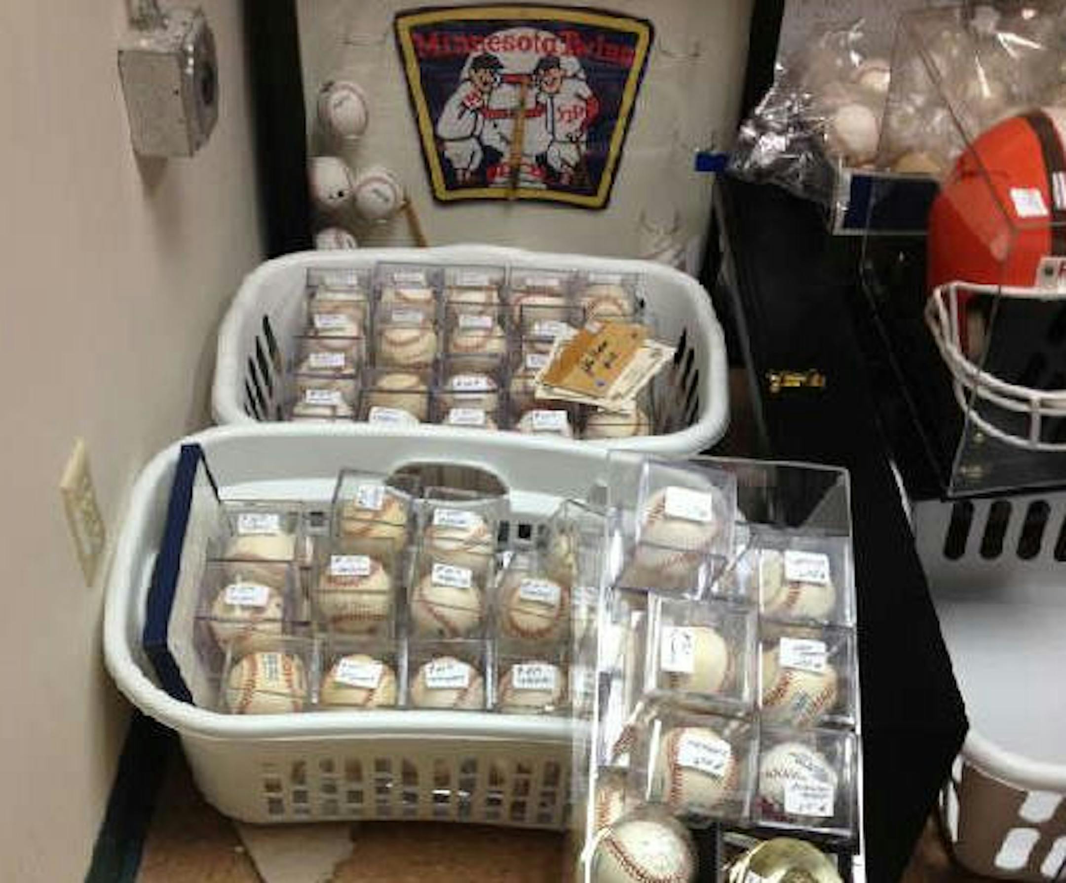 There will be an estate sale of the late Twin Cities media personality's sports memorabilia and other possessions. Among them are 200 signed baseballs, as well as autographed NFL helmets.