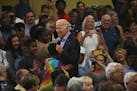 Former Vice President Joe Biden campaigns at Clinton College in Rock Hill, S.C., Aug. 29, 2019. Biden, whose habit of verbal missteps on the 2020 camp
