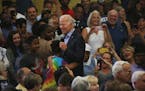 Former Vice President Joe Biden campaigns at Clinton College in Rock Hill, S.C., Aug. 29, 2019. Biden, whose habit of verbal missteps on the 2020 camp