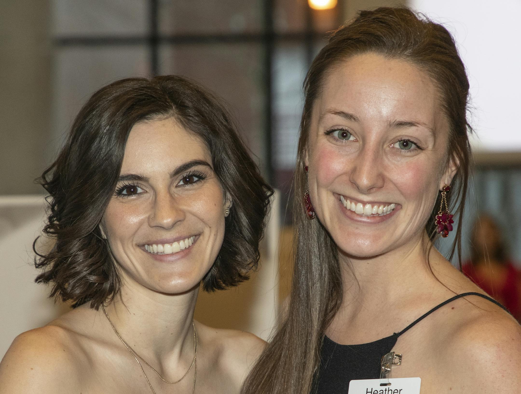 Kim McNiff and Heather Schmid at the St. David's Make them Shine gala. ] Special to Star Tribune, photo by Matt Blewett, Matte B Photography, matt@mattebphoto.com, St. David's Center Make Them Shine Gala, University of Minnesota McNamara Alumni Center, Minneapolis, Minnesota, Rena Sarigianopoulos, Frank Vascellaro, 1008218734 FACE031719