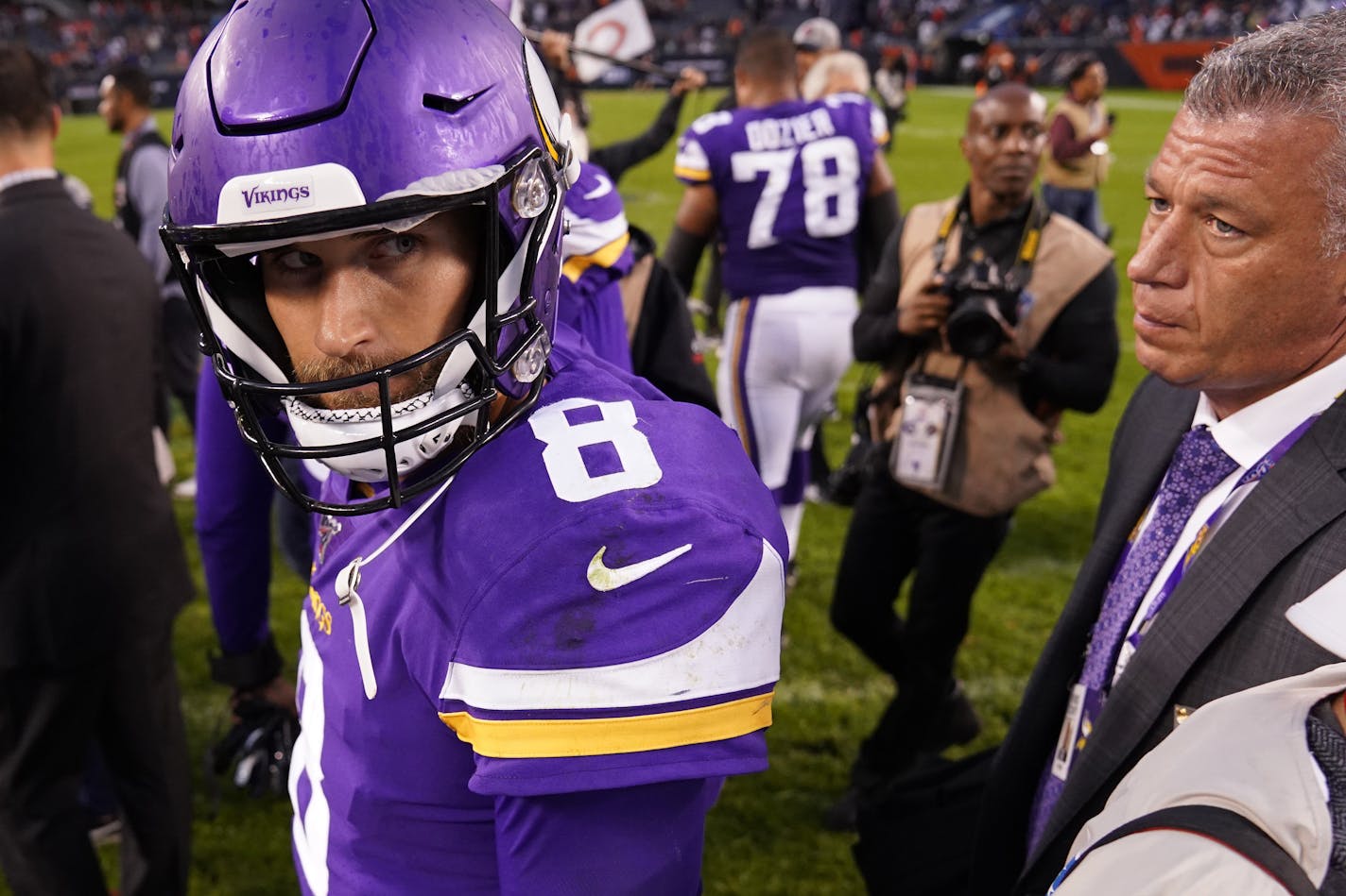 Vikings quarterback Kirk Cousins has faced plenty of scrutiny through Week 4, but for NFL players and coaches, the only game that matters is the next one.