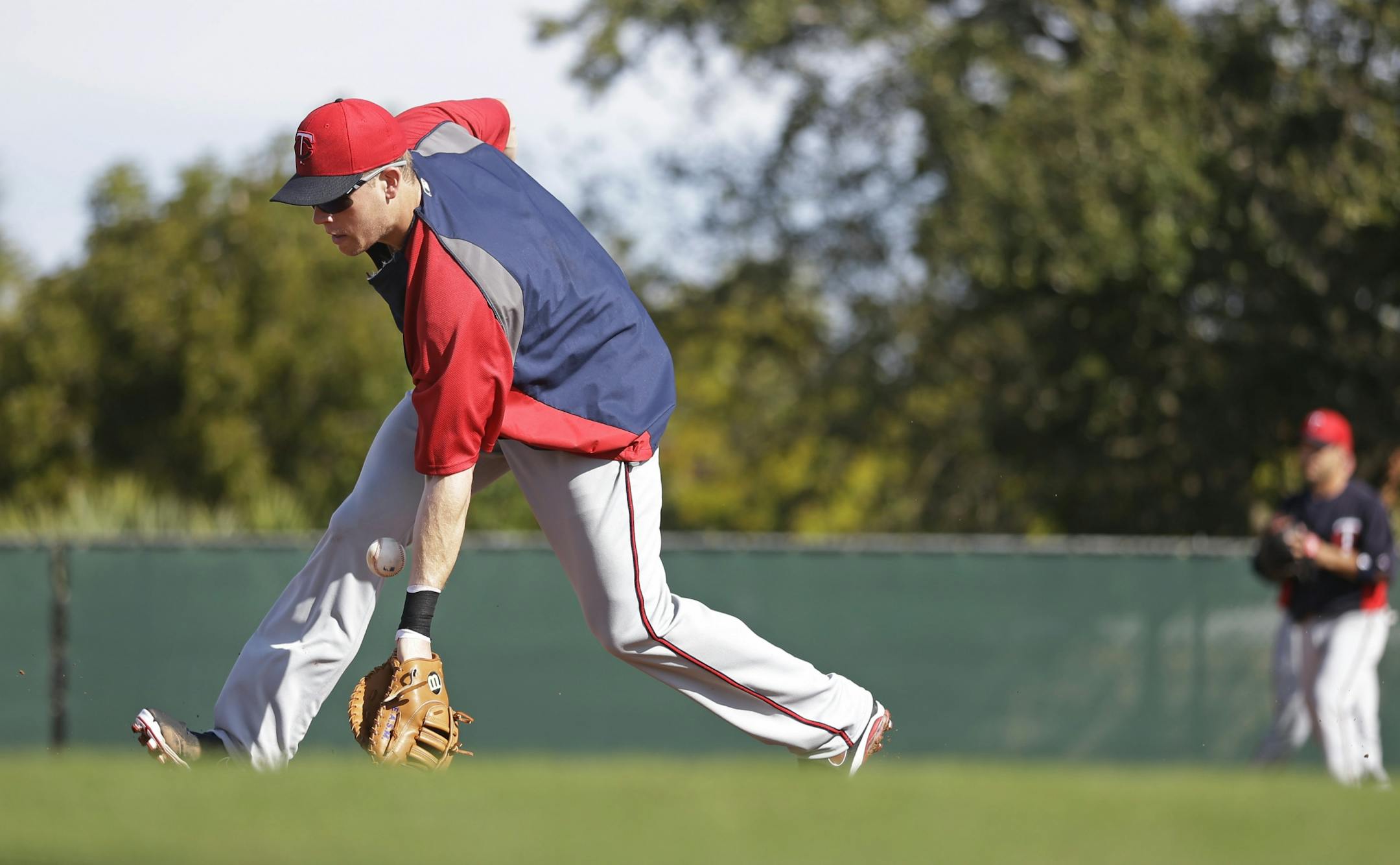 Twins first baseman Justin Morneau