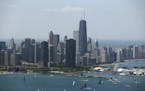 File photo of downtown Chicago skyline.