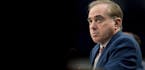 FILE-- Veterans Affairs Secretary David Shulkin during a House Appropriations Committee hearing about the budget for the government agency, on Capitol