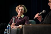 Dr. Rebecca Cunningham was selected on Monday as the next president of the University of Minnesota. She was photographed here at a public forum in the