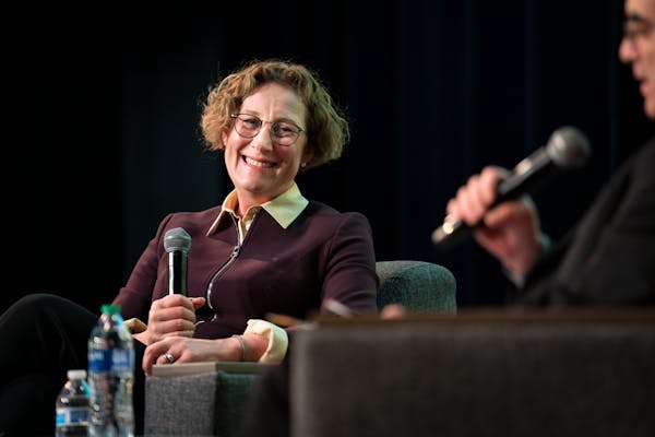 Dr. Rebecca Cunningham was selected on Monday as the next president of the University of Minnesota. She was photographed here at a public forum in the