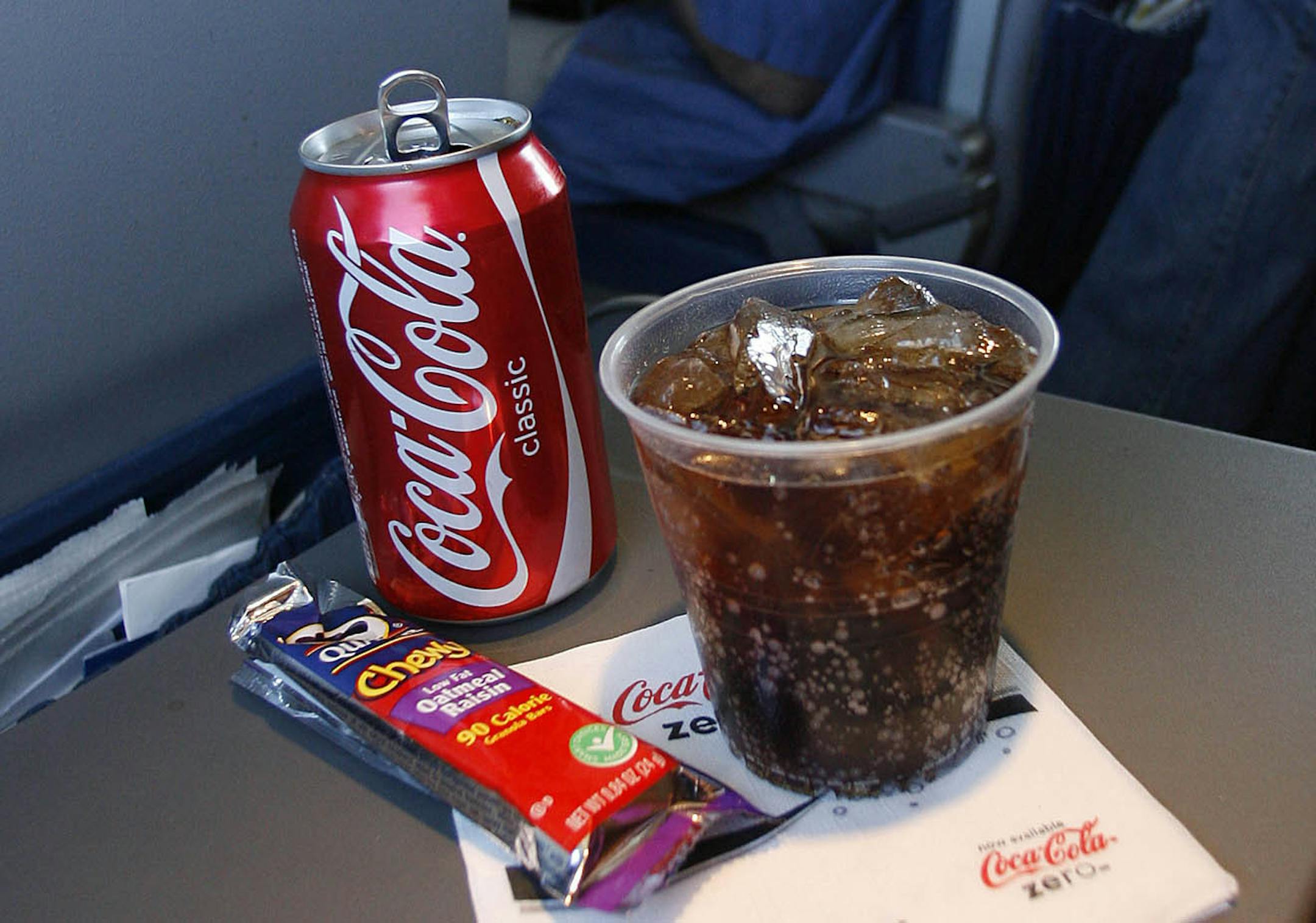 Watch that beverage.