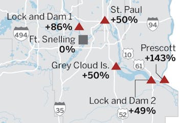 Chloride is building up in Minnesota rivers