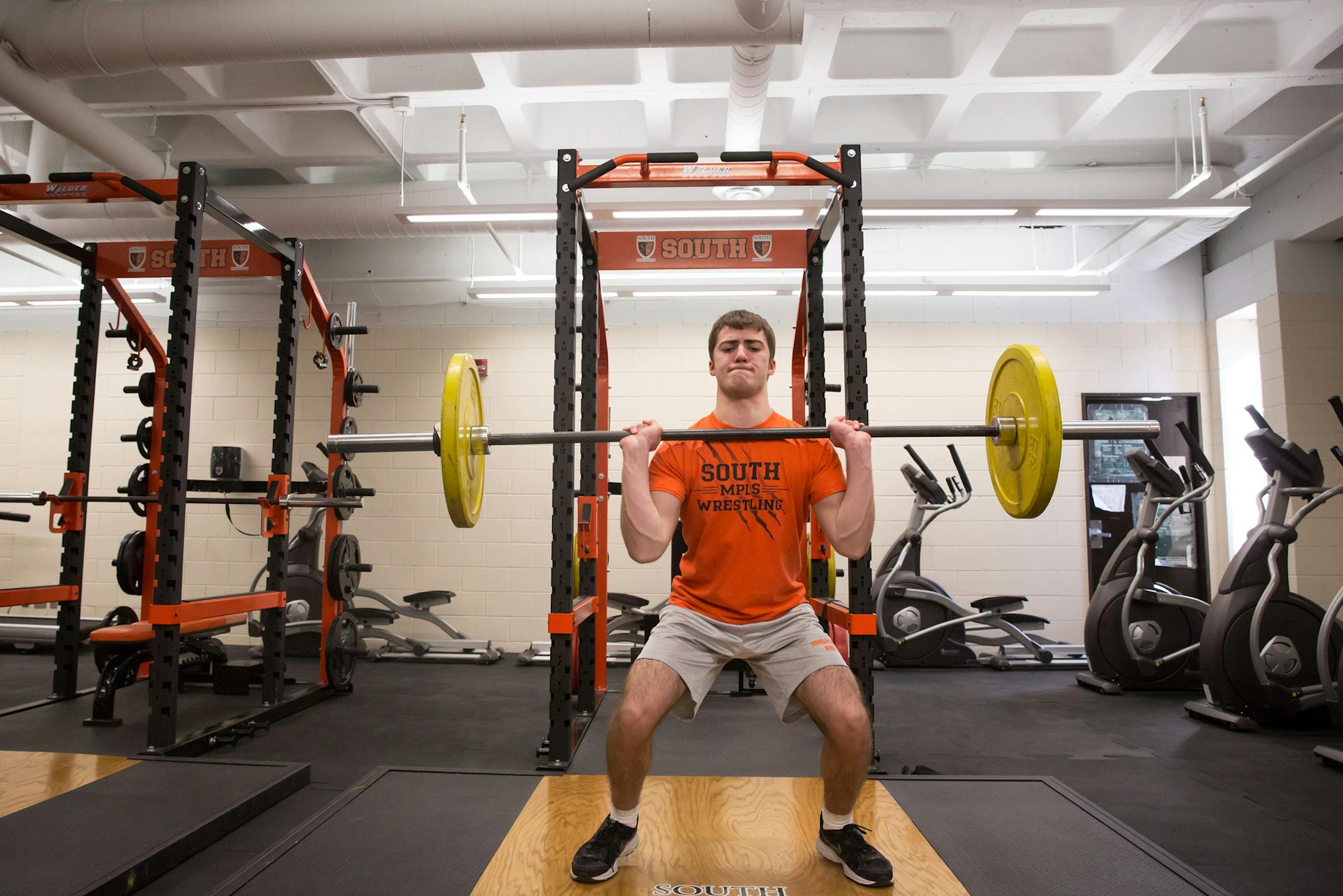 2015 grand opening of South High Fitness Center, funded by Hennepin County Youth Sports Grant