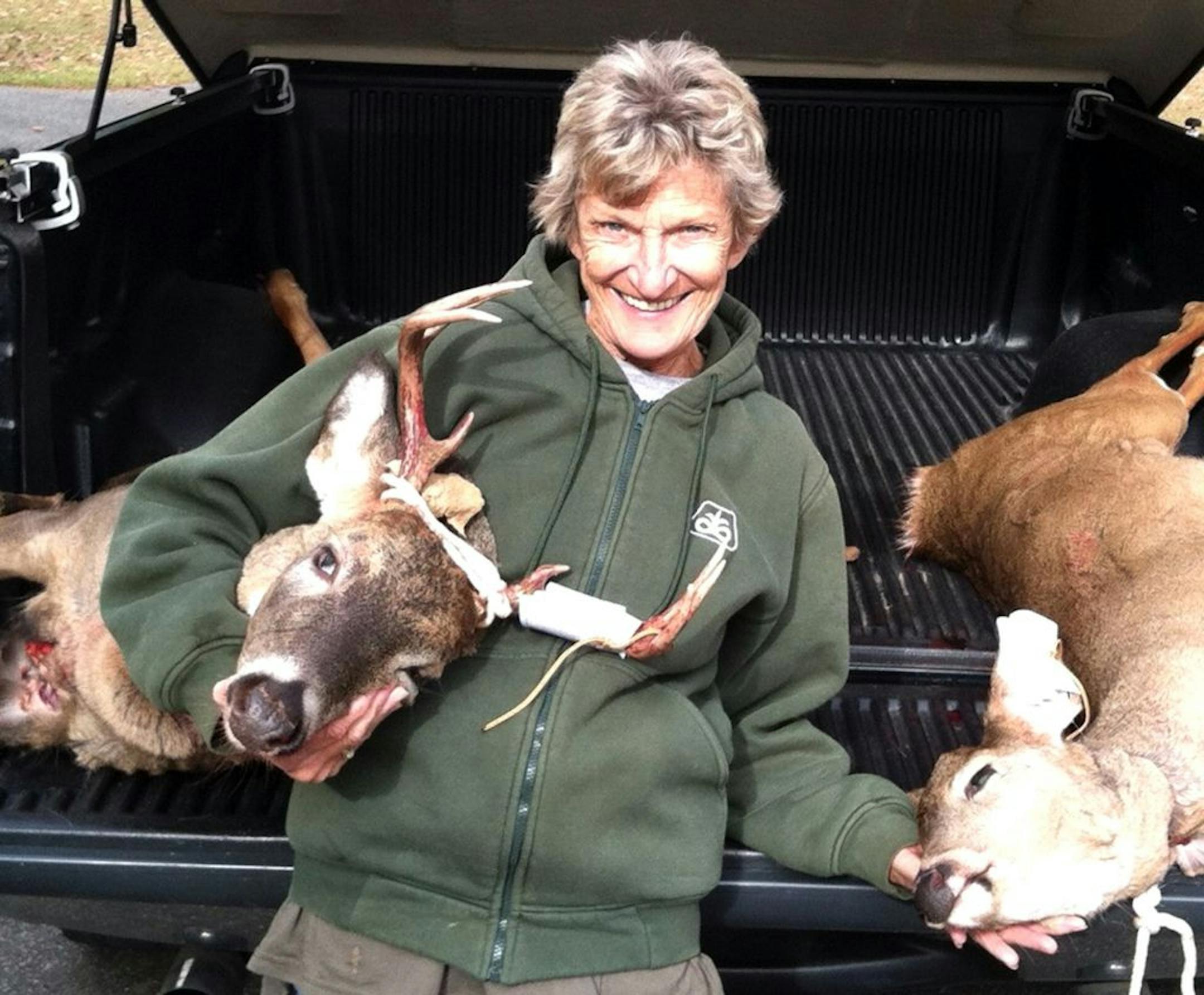 Rosie Peterson of Shakopee started whitetail hunting at age 55. That was 15 years ago.