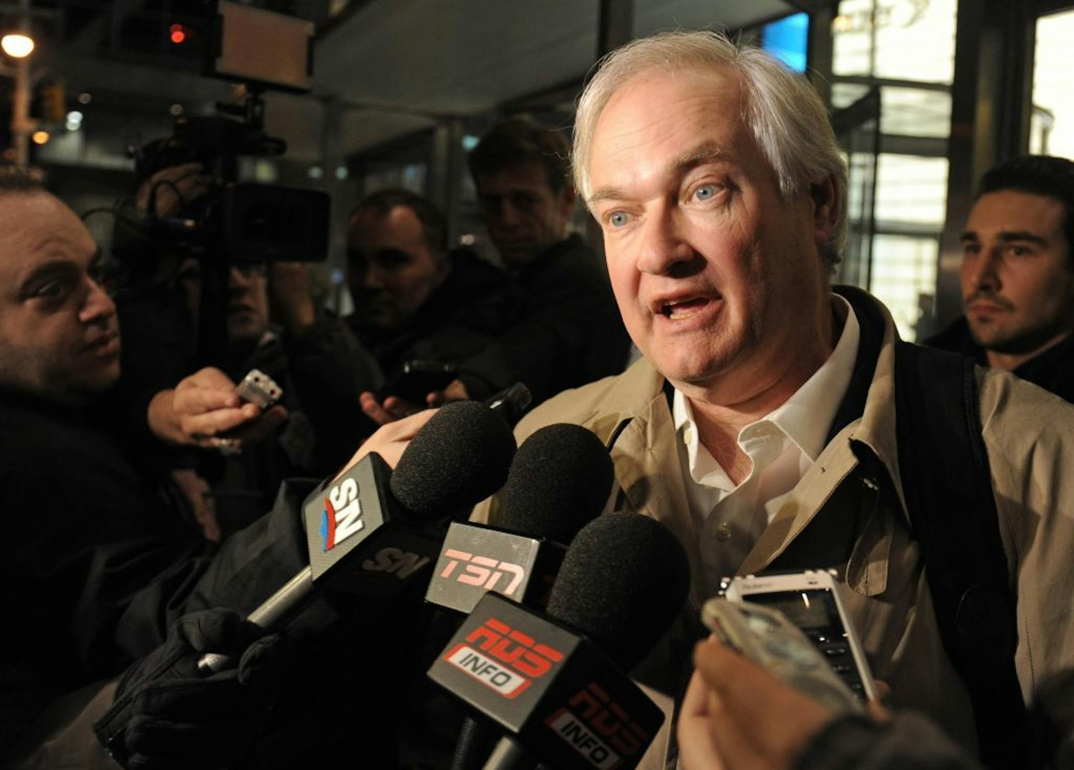 Donald Fehr, executive director of the NHL Players' Association