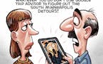 Sack cartoon: Detours