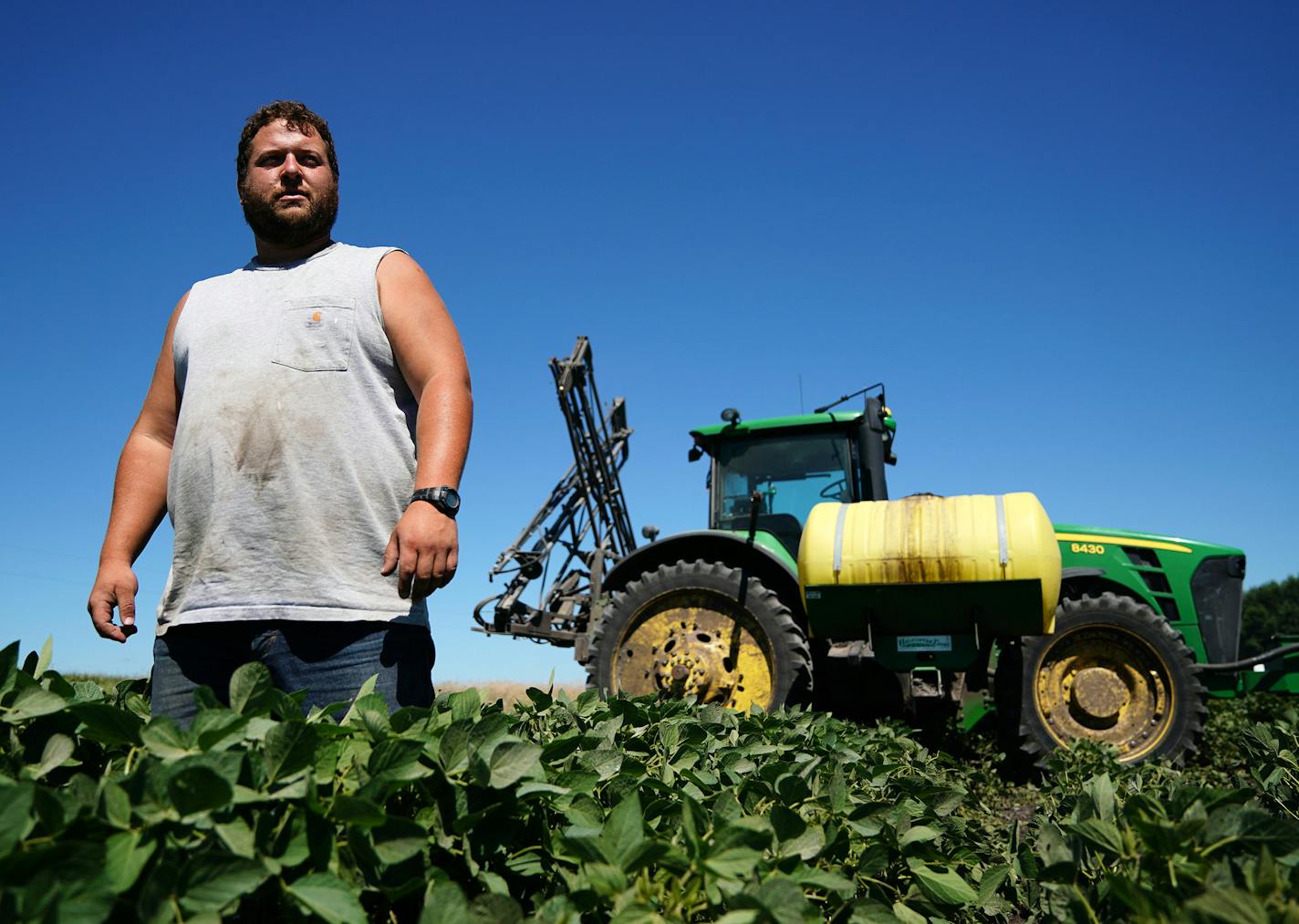 "We would just as soon have prices that keep us profitable," farmer Michael Petefish, of Claremont, Minn., said about President Donald Trump's $12 billion proposal.