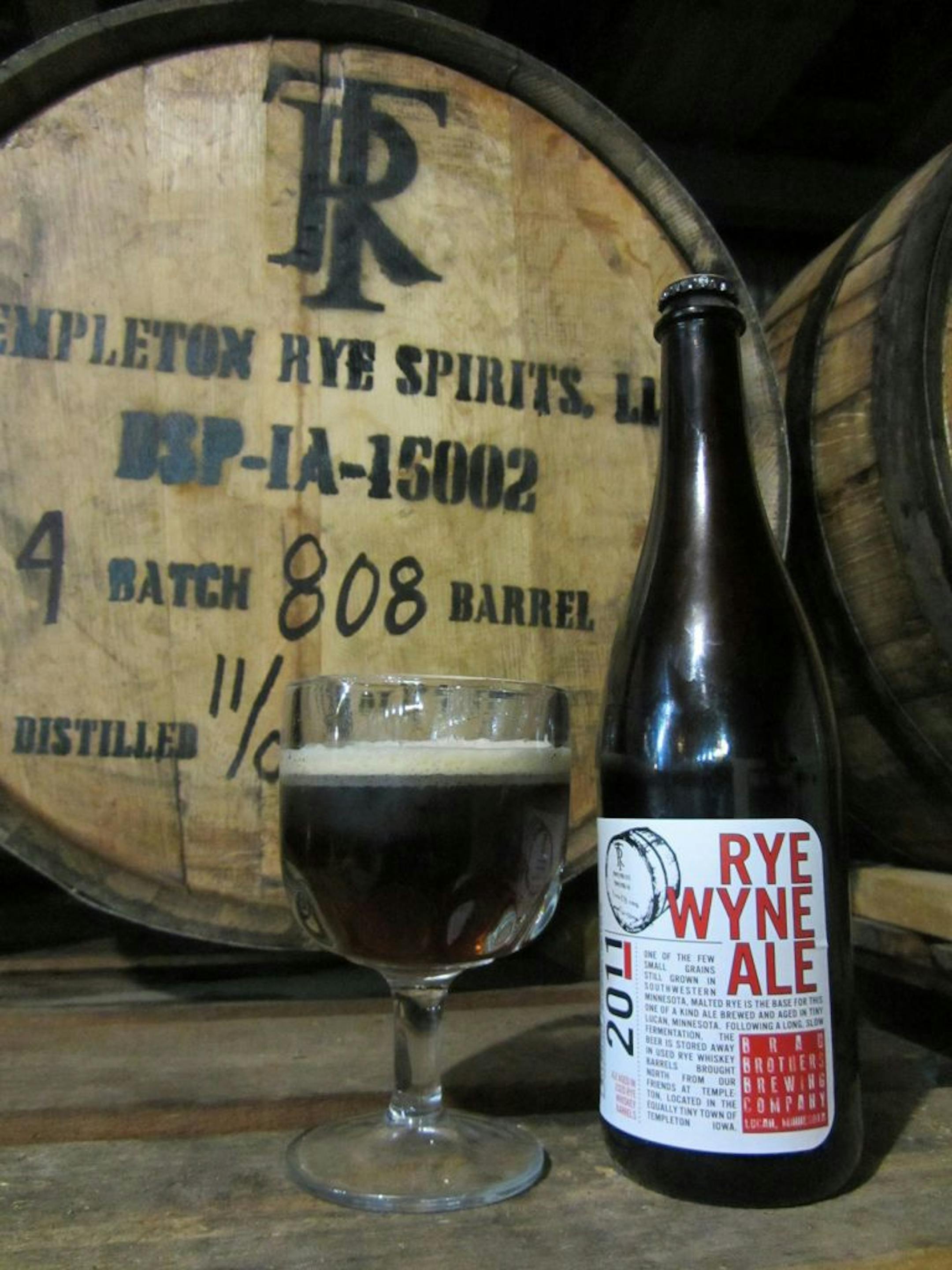 Provided photoRye Wine ale
