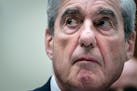 EDS.: RETRANSMISSION TO CORRECT VENUE TO HOUSE INTELLIGENCE COMMITTEE -- Former Special Counsel Robert Mueller testifies before the House Intelligence