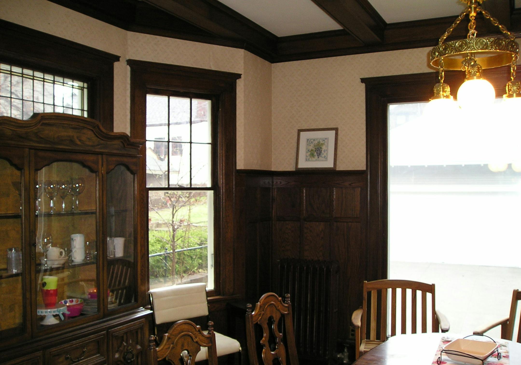 BEFORE: Dining room of house in Minneapolis