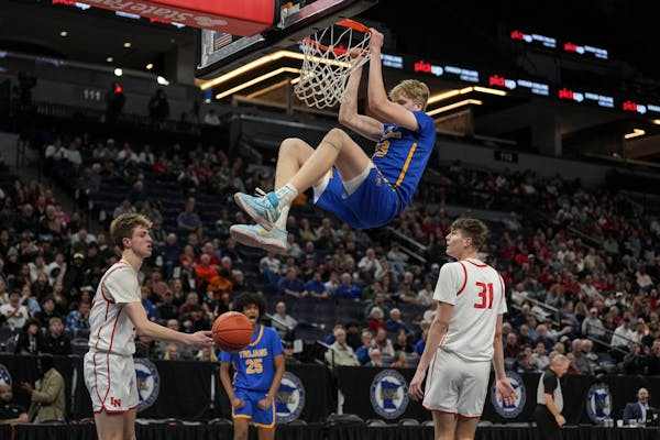 Wayzata's Jackson McAndrew is likely to present a problem Tuesday for Hopkins.