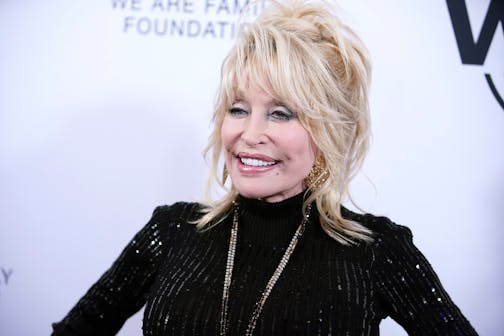 Dolly Parton attends We Are Family Foundation honors Dolly Parton &amp; Jean Paul Gaultier at Hammerstein Ballroom on Nov. 5, 2019, in New York City. (John Lamparski/Getty Images/TNS) ORG XMIT: 9644255W