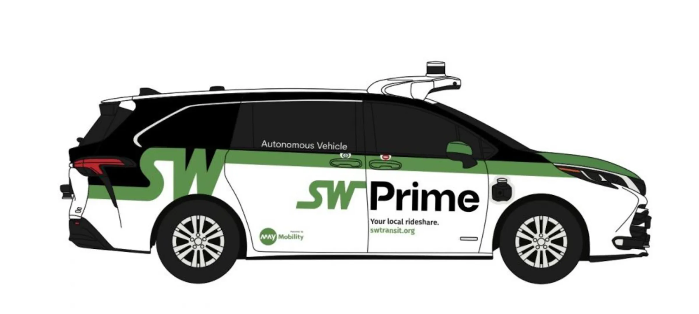 SouthWest Transit debuting autonomous vehicles for on-demand rides in ...