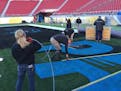 Iowa State horticulture student helps prep Super Bowl 50 field