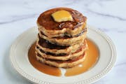 Butter Toasted Oatmeal Pancakes will be your new go-to breakfast. Recipe and photo by Meredith Deeds, Special to the Star Tribune
