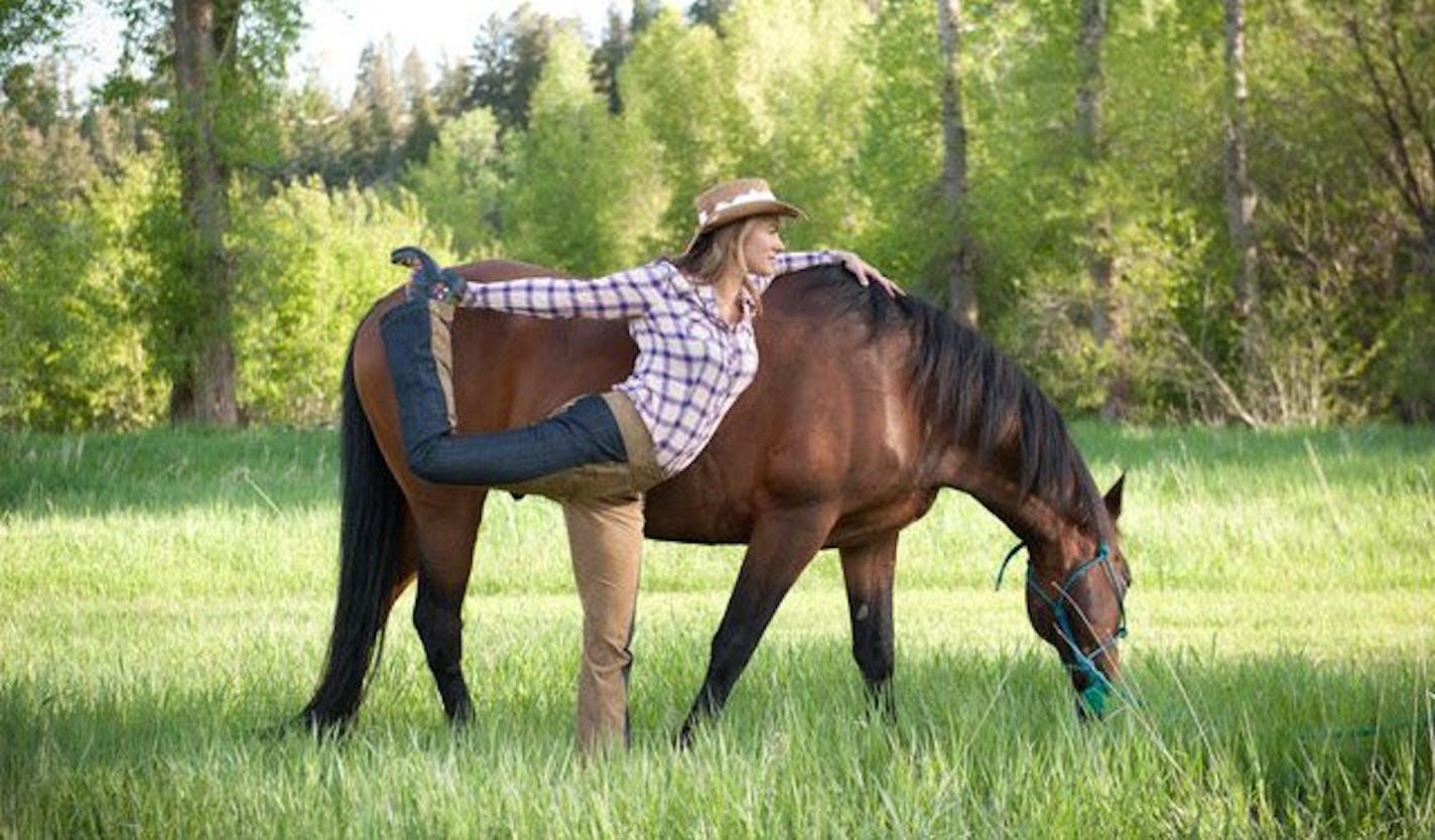 Margaret Burns Vap, who founded Big Sky Yoga Retreats. (Larry Stanley/TNS)