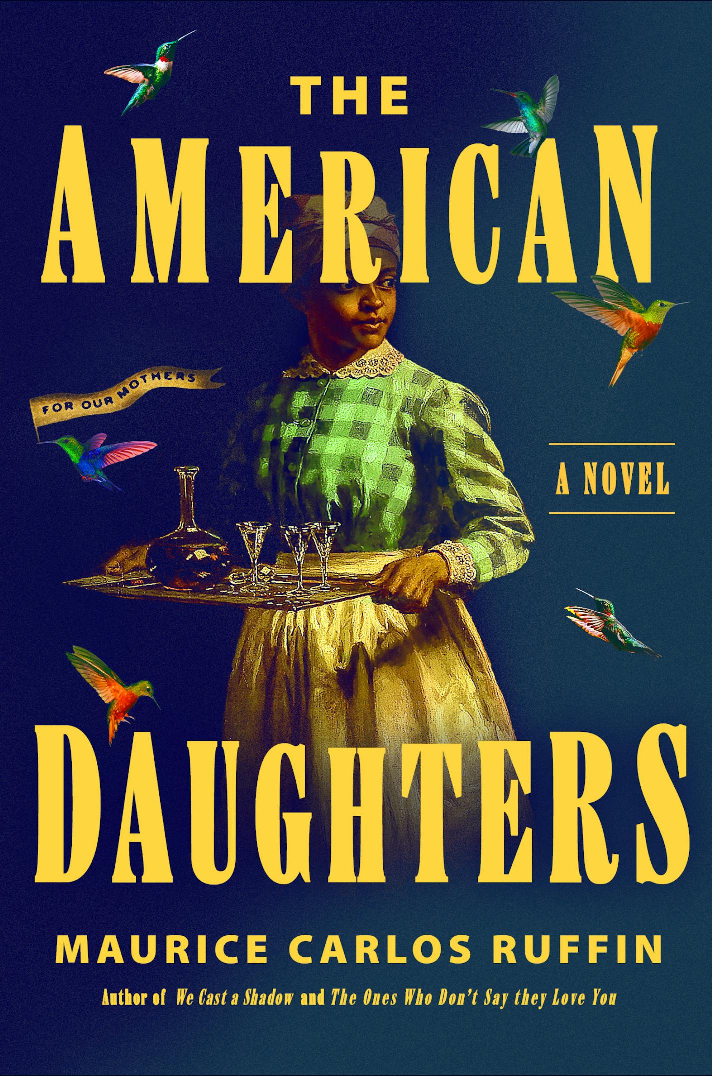 cover of "The American Daughters," depicting enslaved woman