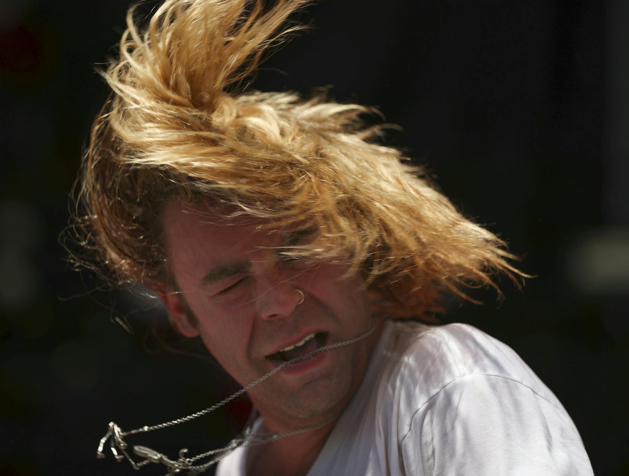 Mod Sun during his set on the Main Stage Sunday afternoon at Summer Set. ] JEFF WHEELER ï jeff.wheeler@startribune.com The final day of the Summer Set Music & Camping Festival at Somerset Amphitheater culminated with a rare area appearance by electronic megastar Skrillex on Sunday night, August 14, 2016.