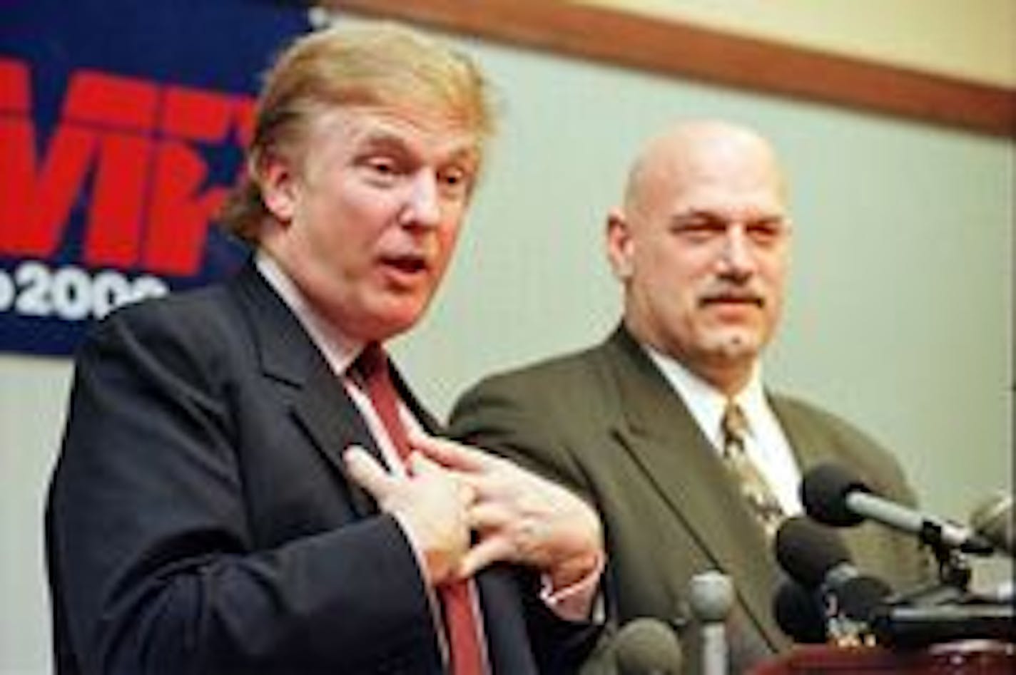 Donald Trump and Jesse Ventura