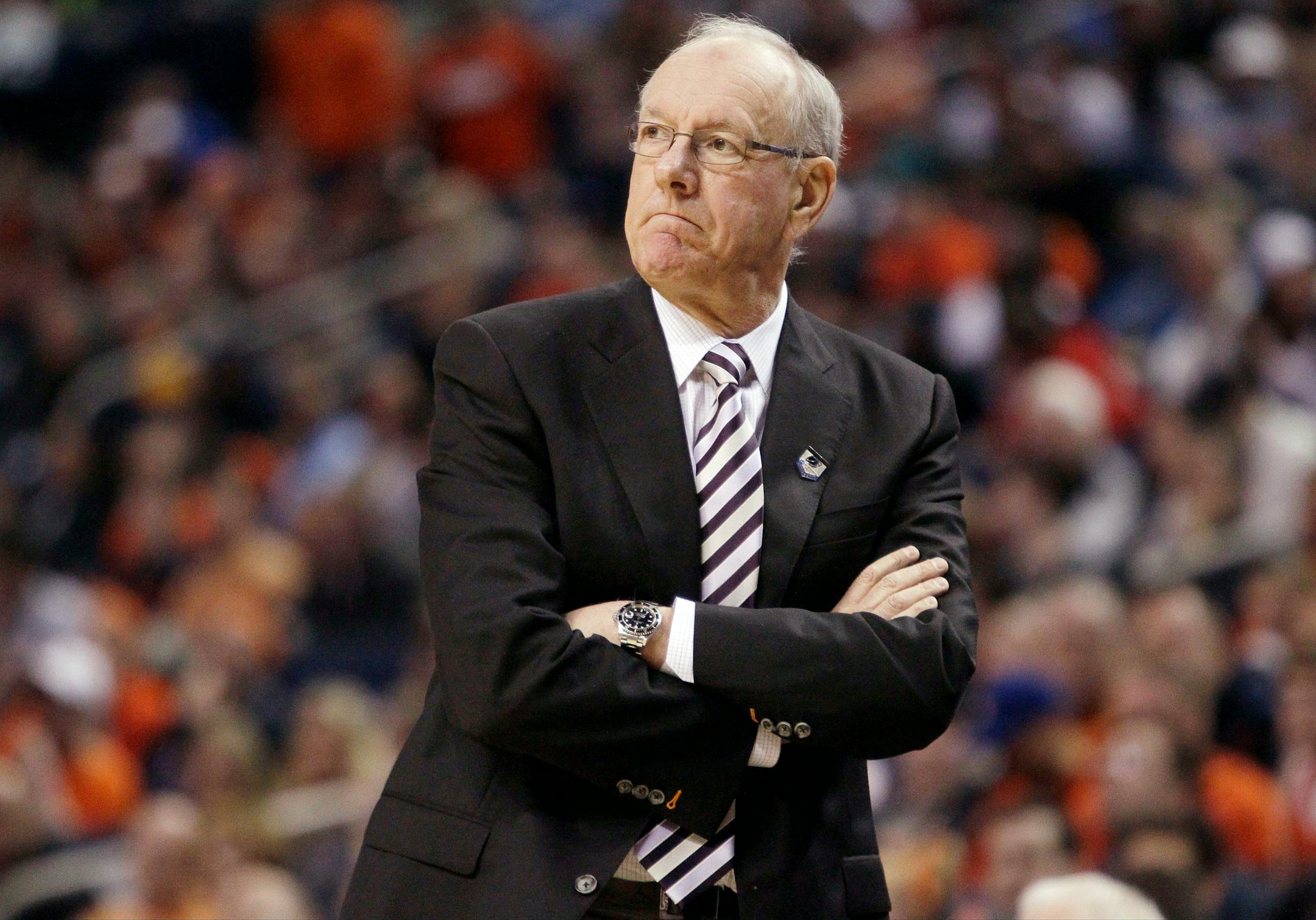 Syracuse coach Jim Boeheim