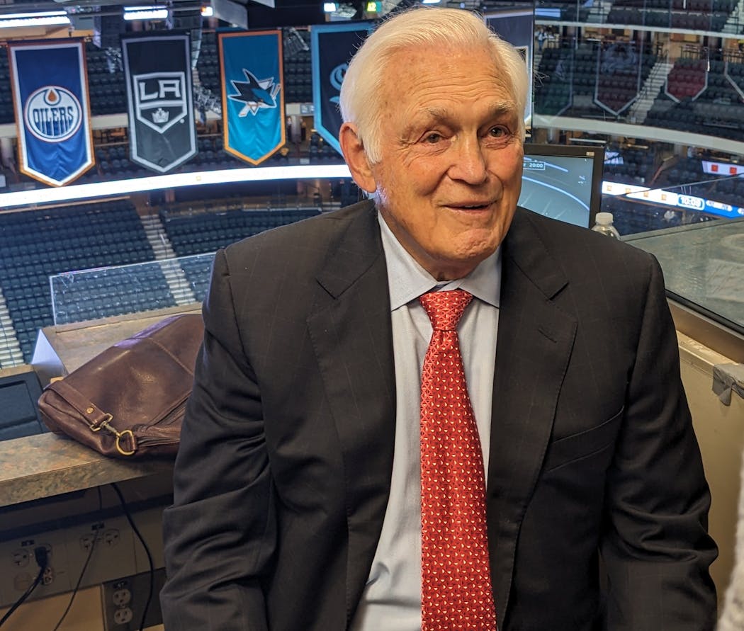Lou Nanne is calling his final boys hockey state tournament this year.