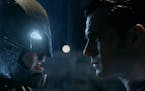Ben Affleck and Henry Cavill in "Batman vs. Superman: Dawn of Justice." (Warner Bros. Entertainment Inc.) ORG XMIT: 1187465