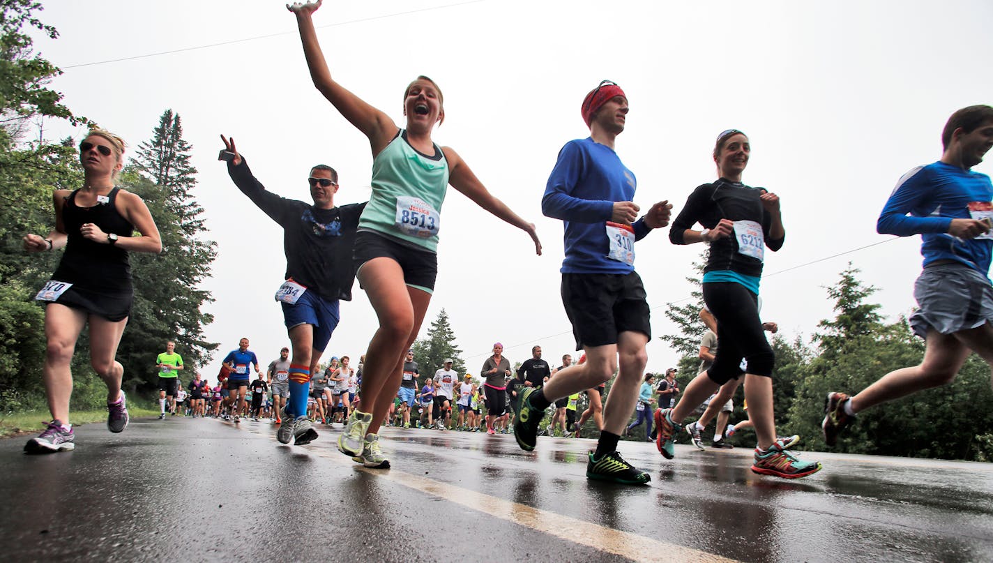 Grandma's Marathon was canceled in 2020 due to COVID-19. This year's races, held in June, will be capped at half capacity.