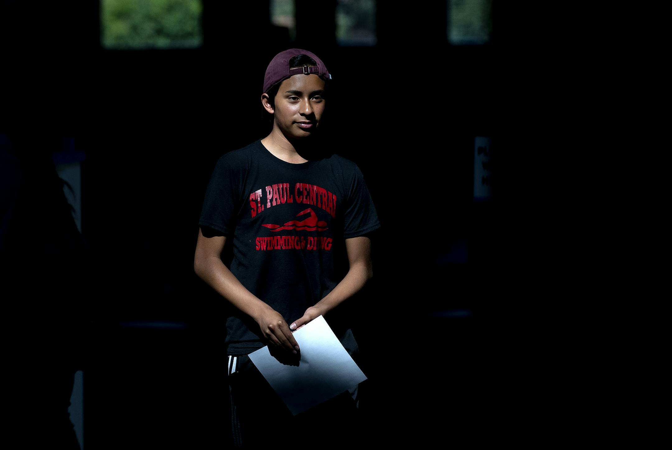 David Cerkvenik, 16, of St. Paul walked with his application to an interview at the Minnesota State Job Fair. ] CARLOS GONZALEZ ï cgonzalez@startribune.com ñ July 17, 2018, Falcon Heights MN, Minnesota State Fair, The Minnesota State Job Fair - (it's the third annual job fair).