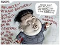 Sack cartoon: North Korea and Otto Warmbier
