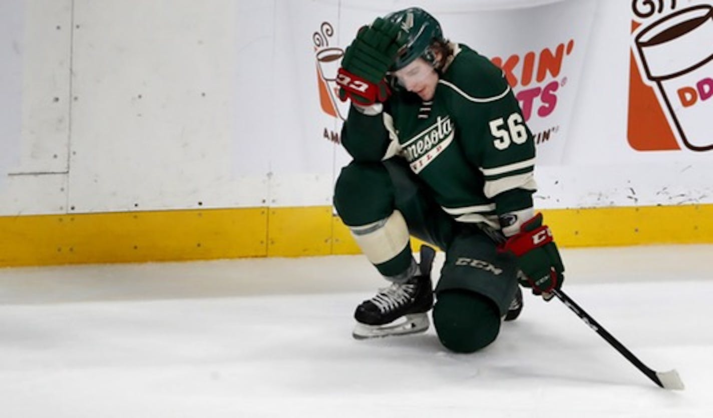 Erik Haula is among players left unprotected by the Wild.