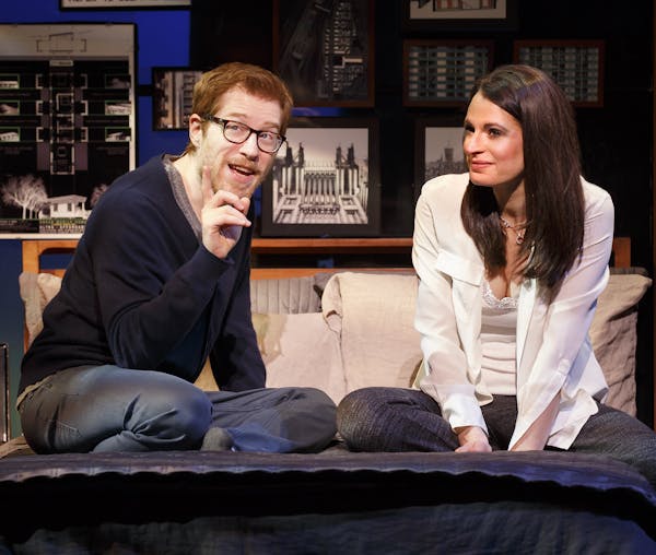 JOAN MARCUS Anthony Rapp and Jackie Burns in "If/Then."