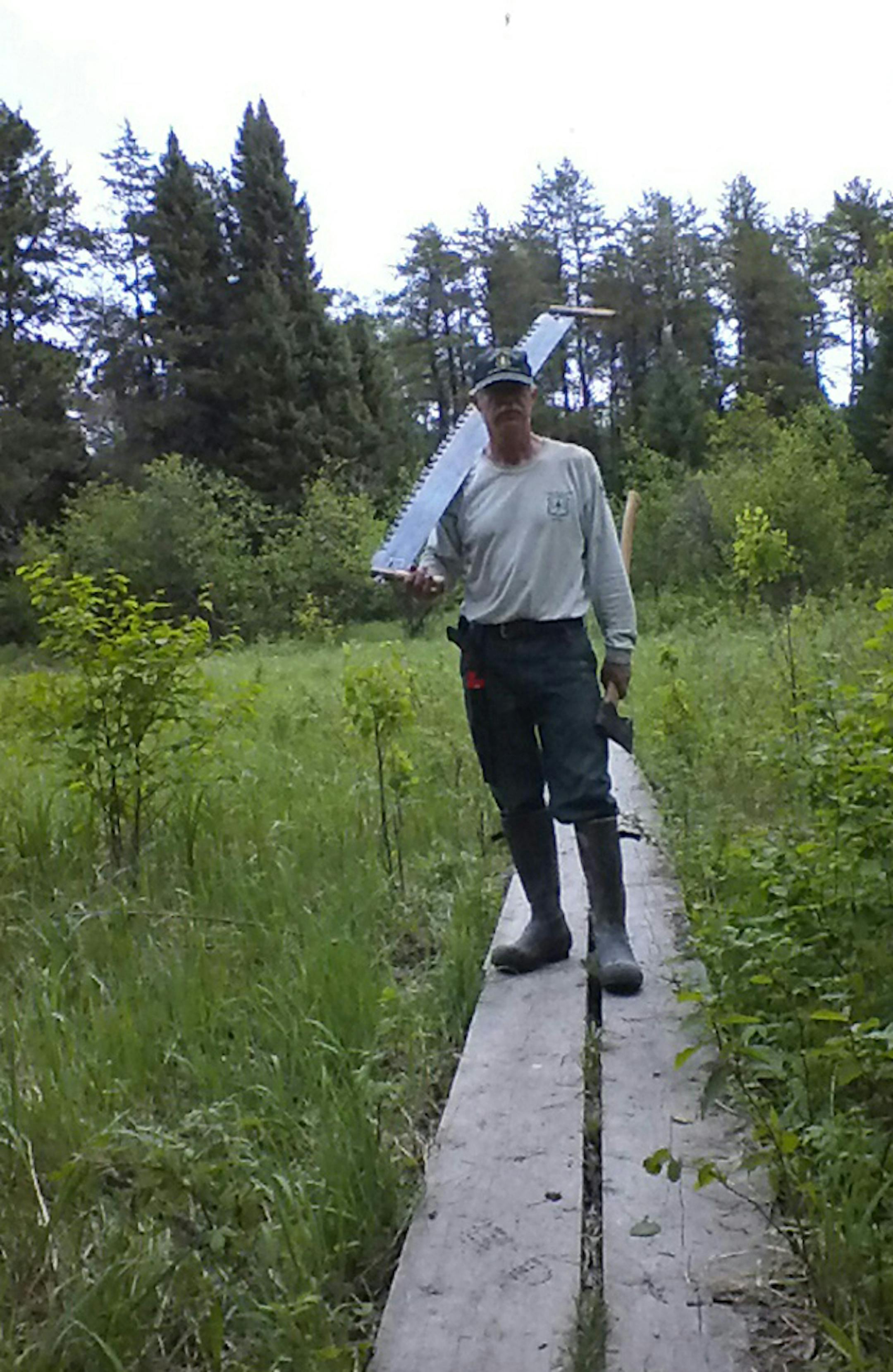 Tim McKenzie, wilderness ranger with the U.S. Forest Service, is a jack of all trades and a master of every one.