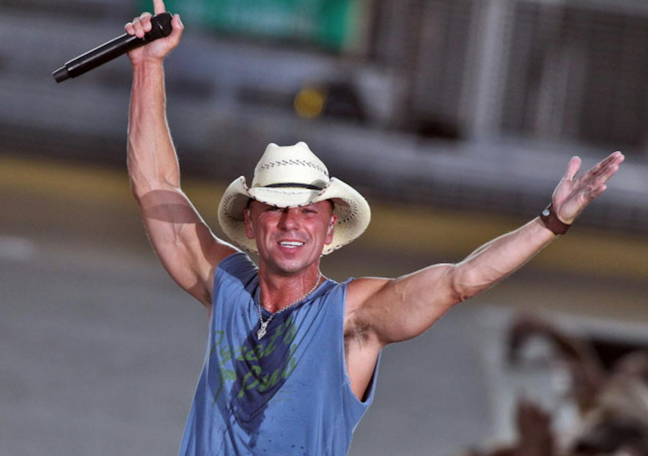 Kenny Chesney had a good enough time at Target Field last July to be returning next July. / Marlin Levison, Star Tribune