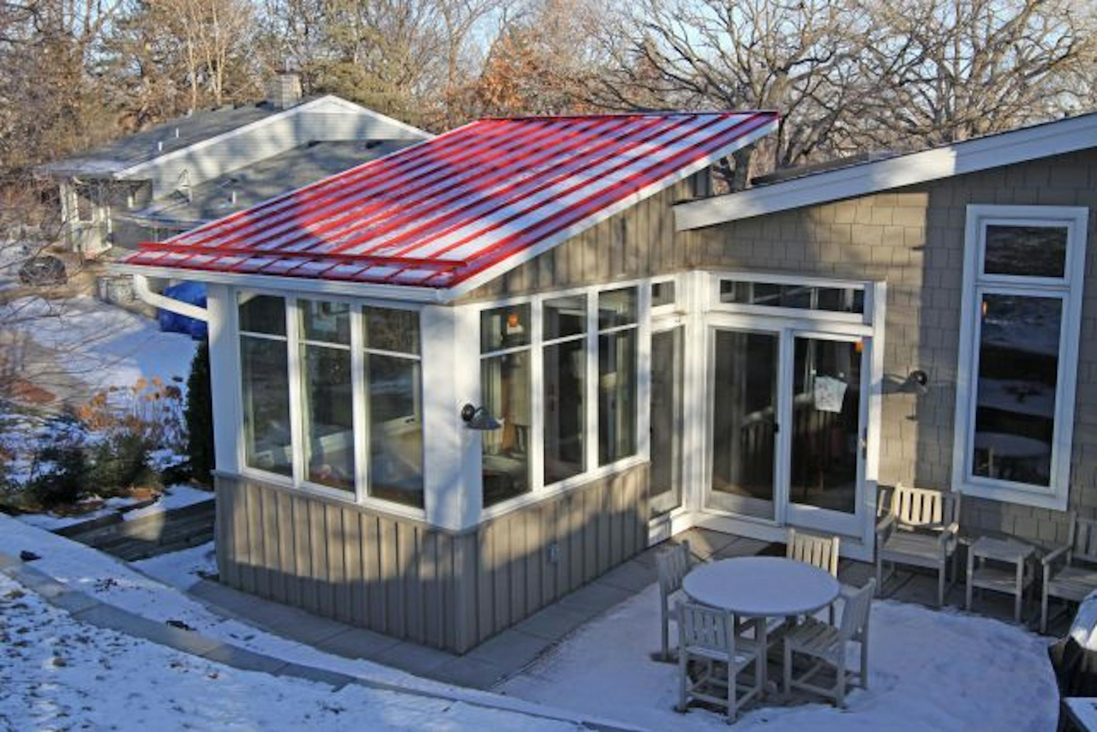 The Krafts' contractor entered their house in a Minnesota GreenStar pilot program, which helps home-improvers develop a "checklist of things you could do to make a house green," Lauri Kraft said.