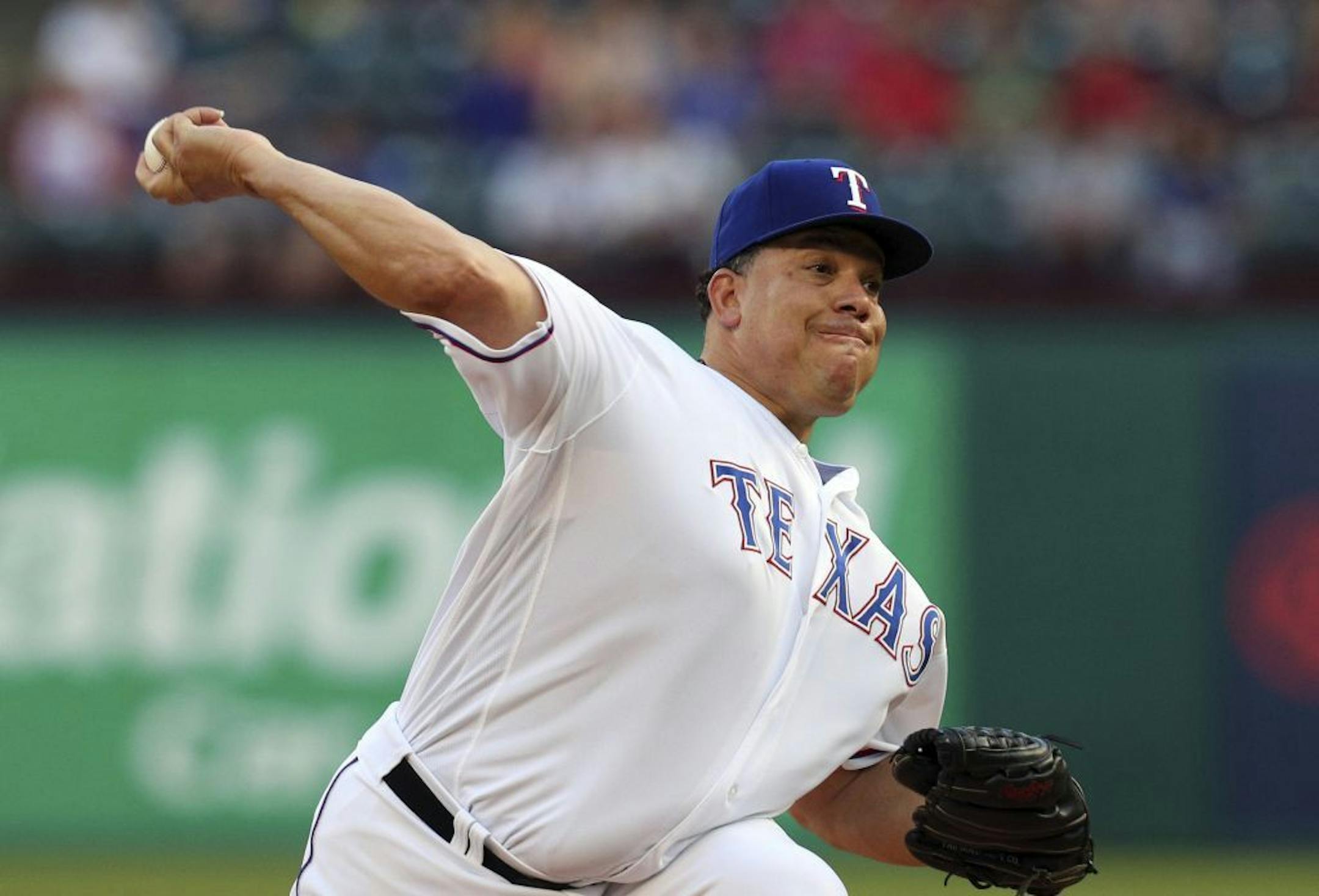 Rangers starter Bartolo Colon pitched seven effective innings against the Twins, but so did Jose Berrios, who led the Twins to a 2-0 victory Sunday.