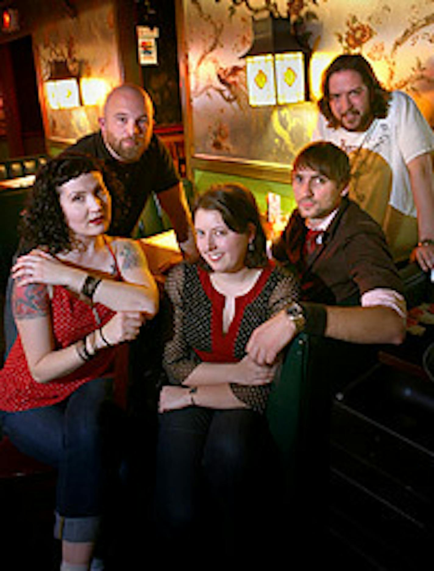 From left to right - Treinavanessa Guarneri (booders2311), Peter Kastler (peterHDK), Emily (Aurinko), Matt Schmidt (MattMartigan), Jake Freeberg (thejackal)