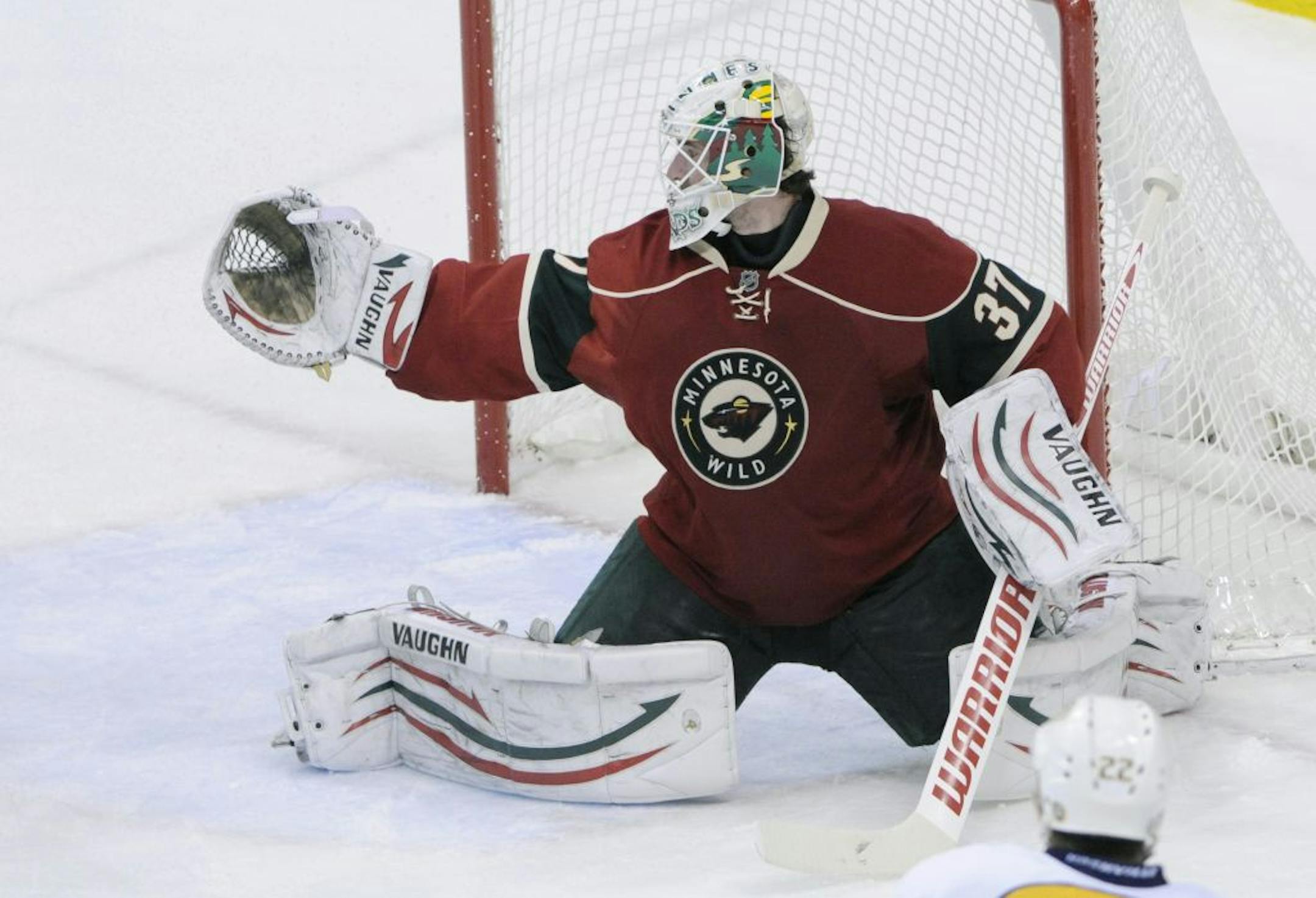 Minnesota Wild goalie Josh Harding