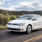 For 2013, Volkswagen introduced the very first Jetta Hybrid.