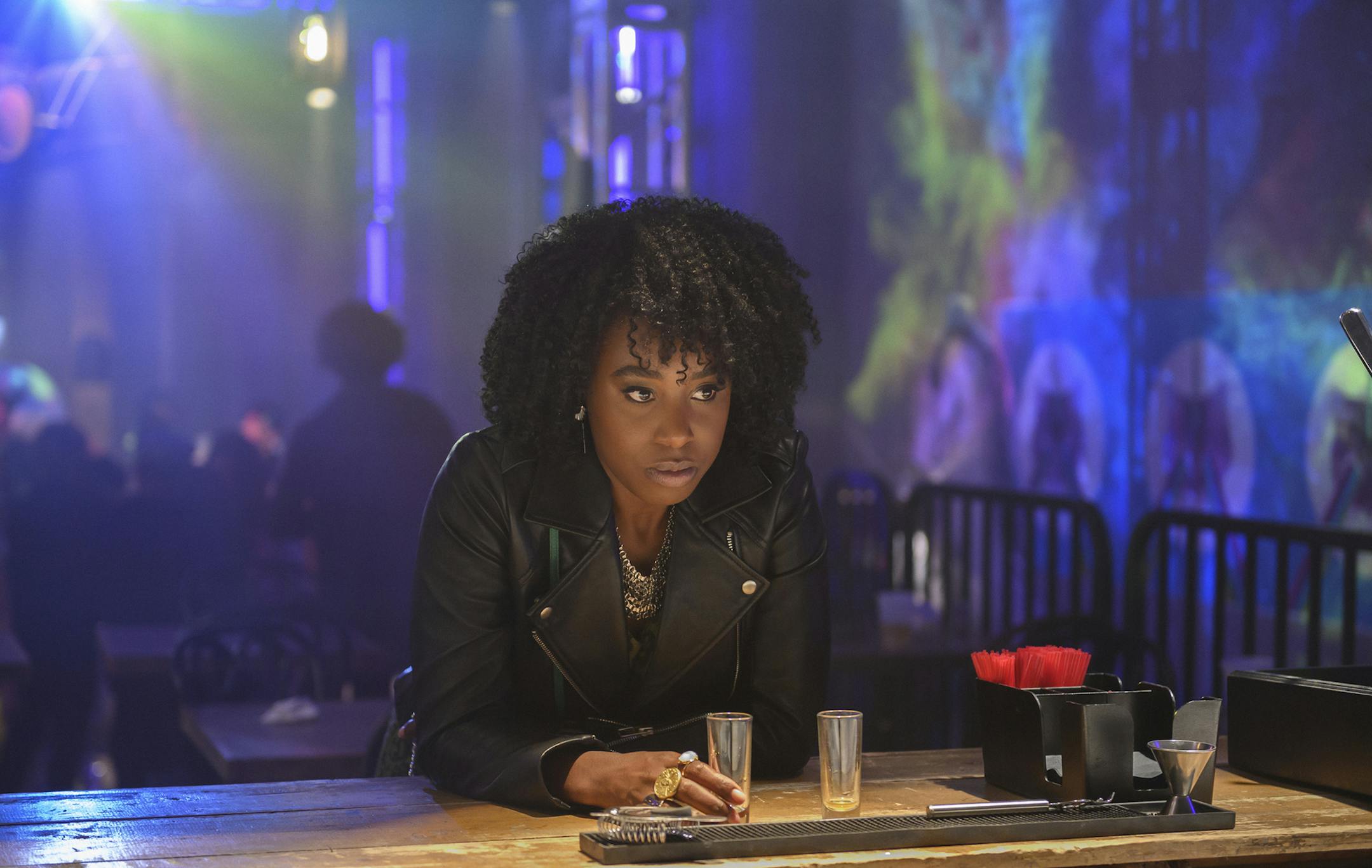 " I Killed Everyone He Did, But Backwards and in High Heels" -- Ep #103 -- Pictured: Kirby Howell-Baptiste as Taylor of the CBS All Access series WHY WOMEN KILL. Photo Cr: Mitch Haddad/CBS ©2019 CBS Interactive, Inc. All Rights Reserved.