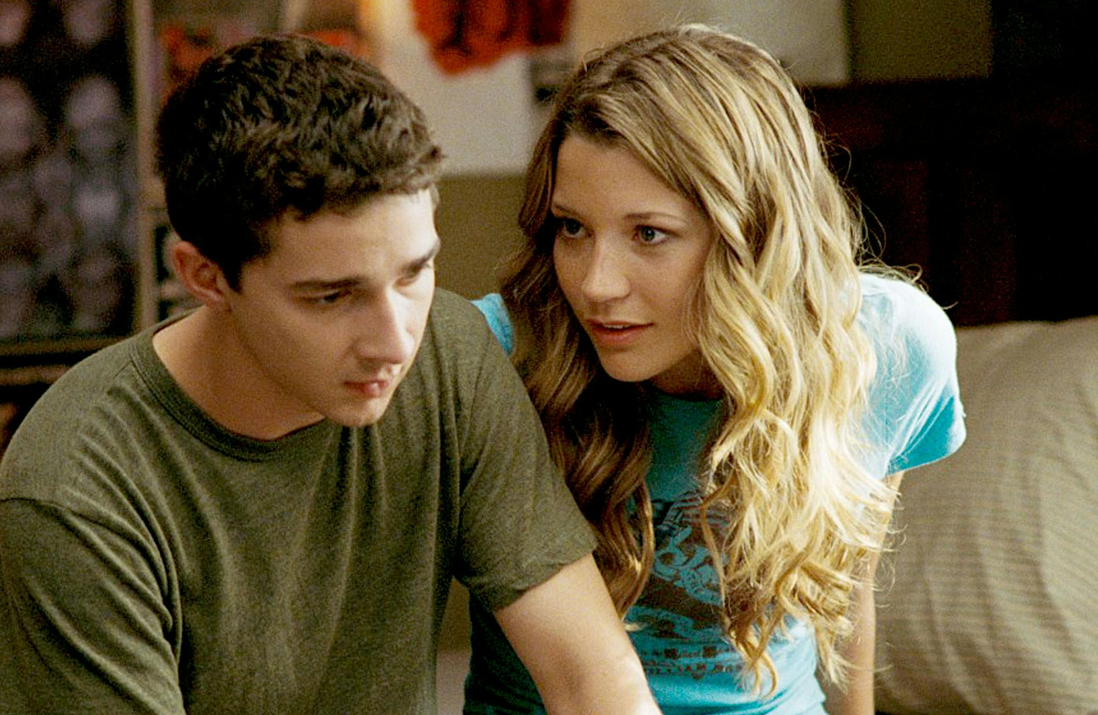Shia LaBeouf and Sarah Roemer star in the new DreamWorks Pictures movie, "Disturbia". (Handout/MCT)