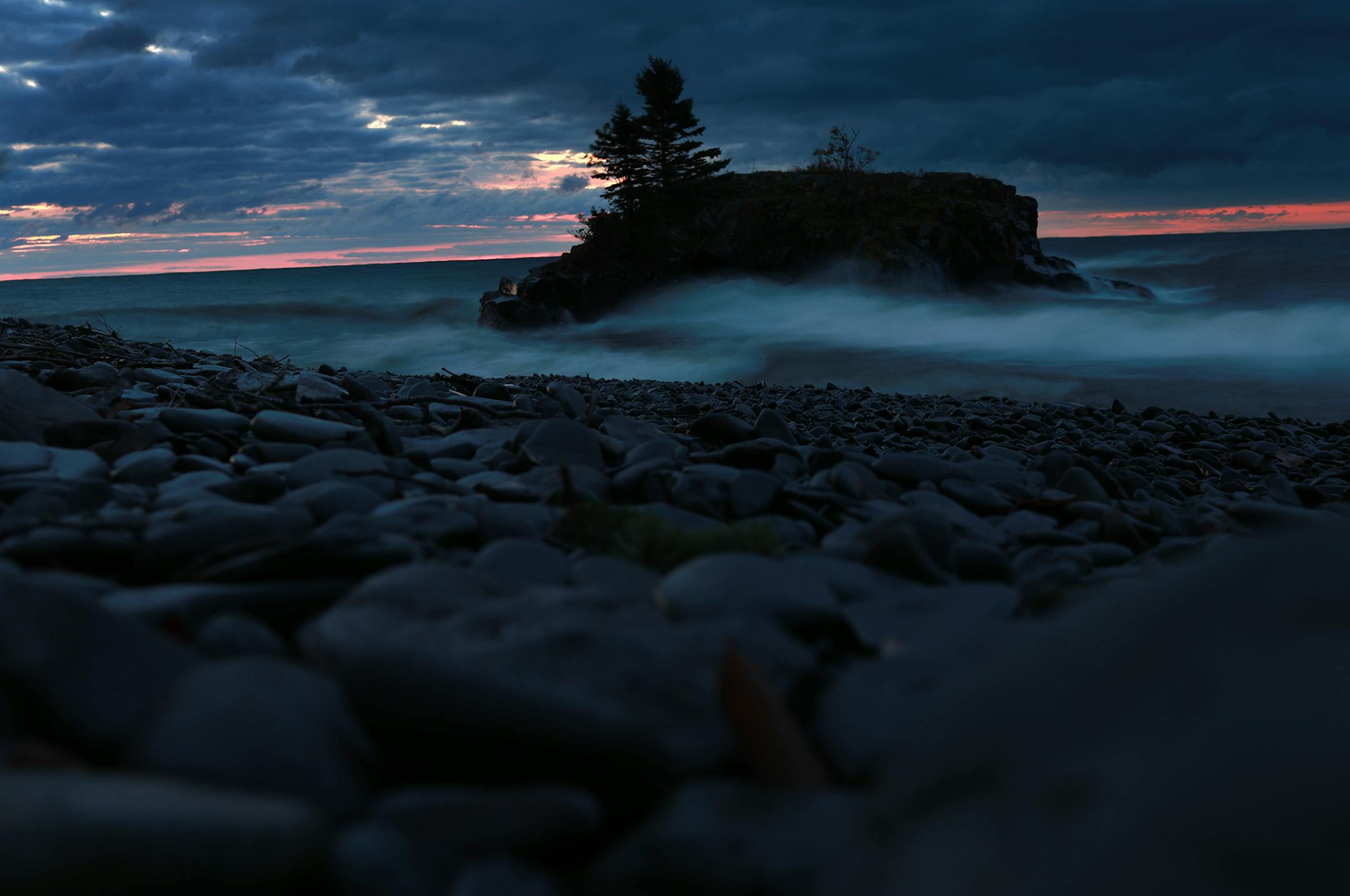 An area of the North Shore near Grand Portage comes alive.