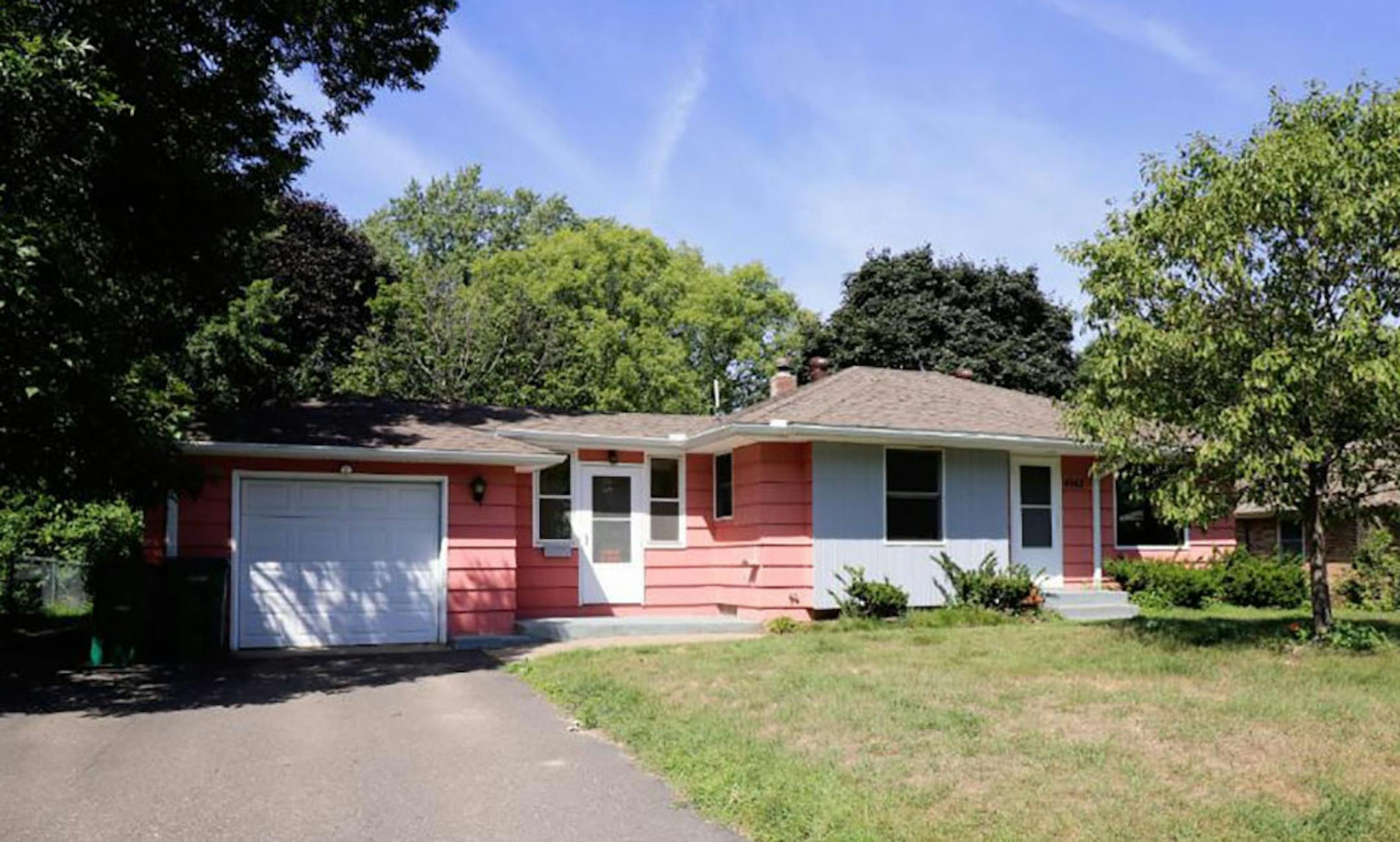 Brooklyn Center
Built in 1950, this two-bedroom, two-bath house has 1,316 square feet and features hardwood floors, central air conditioning, full finished basement, deck, breezeway and one-car attached garage. Listed by Artemisa Boston, Realty Executives Results, 651-503-2625.