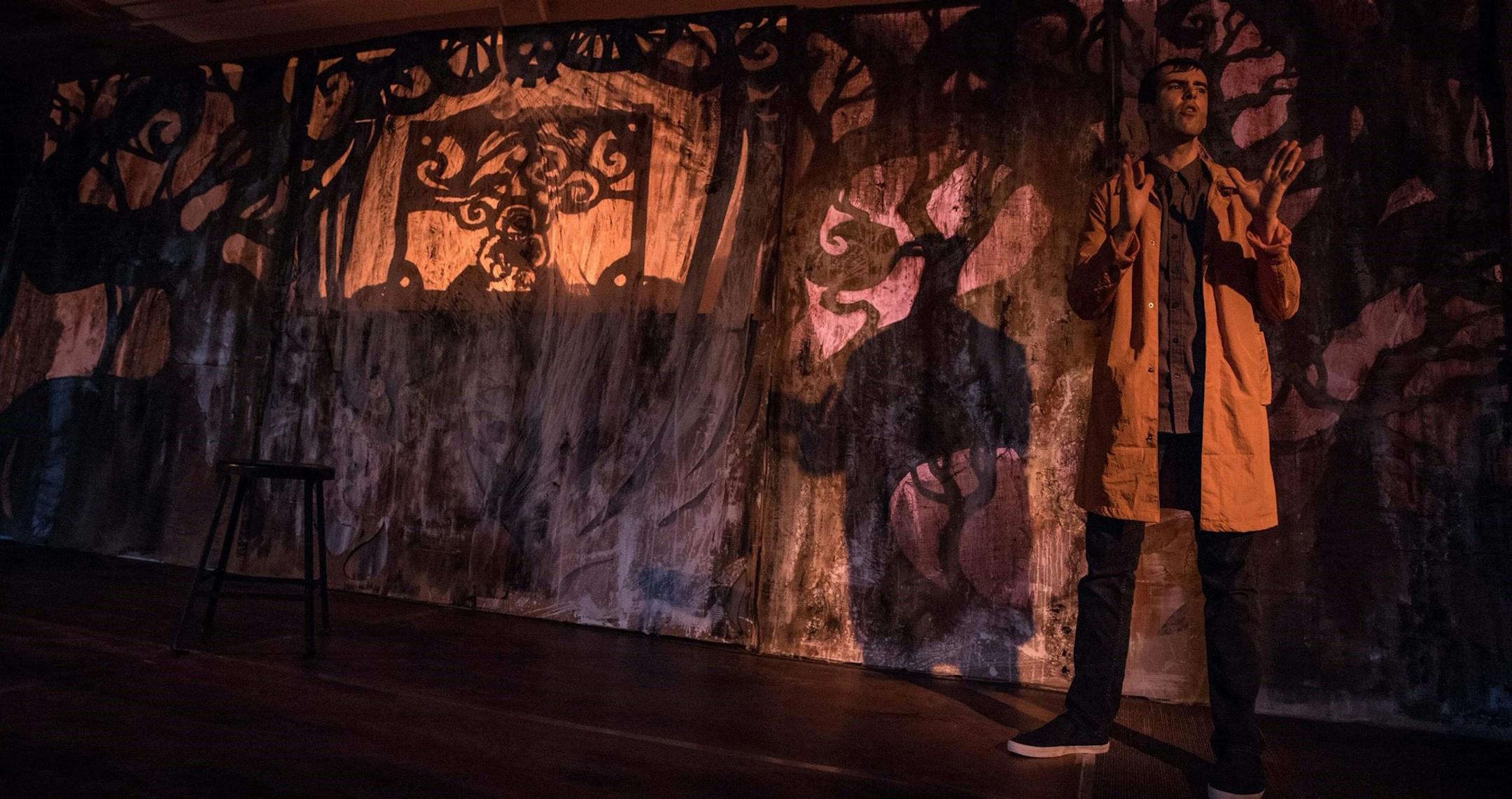 Corey DiNardo in "The Pillowman."