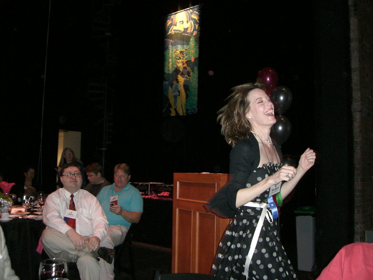 Dancing her Macalester reunion